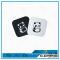 heat resistant security eco-friendly custom debossed/embossed logo silicone cup coaster/cup mat